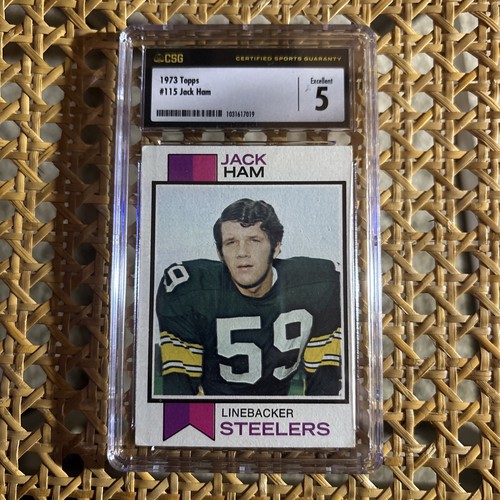 1973 topps jack ham - topps, #115