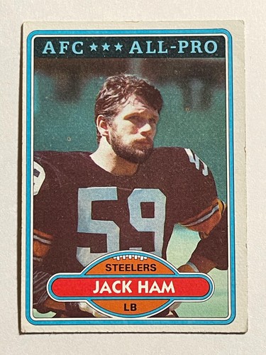 1980 topps jack ham - #10,