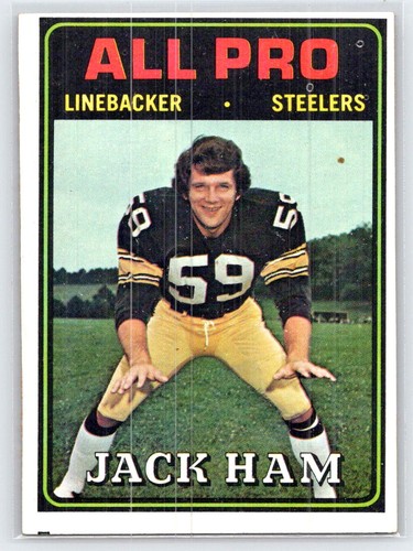 1974 topps jack ham - 1974, #137